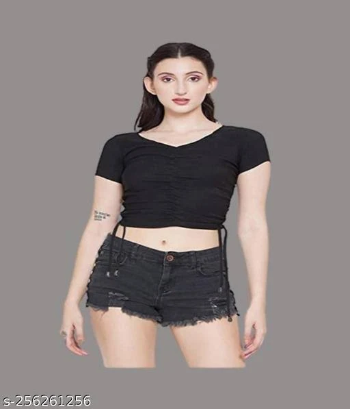 Women's Side Dori Crop Top